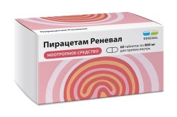 Пирацетам Реневал табл. п/о пленочной 800 мг 60 шт.